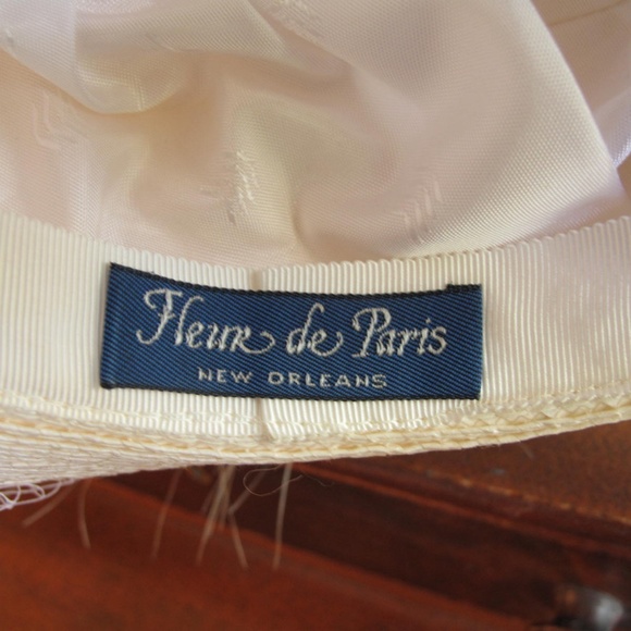 Fleur de Paris Women's Spring/Summer Straw Hat - Picture 6 of 7